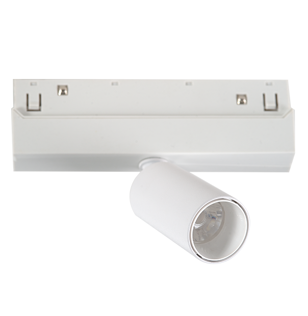 Mini spot led magnetic alb mat 48V Dc 6W 3000K 600Lm 24° osram Ra90 Φ30*60mm [2]