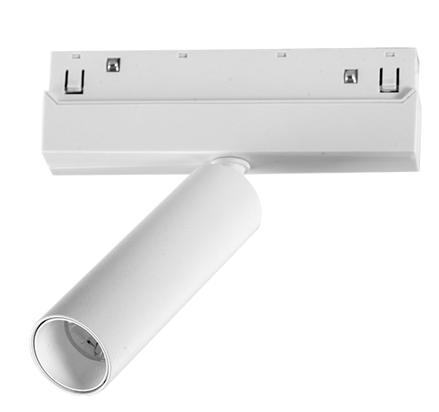 Mini spot led magnetic alb mat 48V Dc 8W 4000K 850Lm 24° osram Ra90 Φ30*110mm [3]