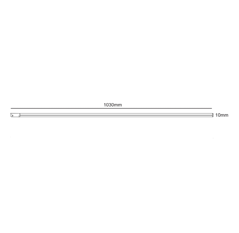 Mini corp de iluminat magnetic Neon 24V DC 12W 4000K 400LM 110° RA90 5 ANI L1030MM [2]