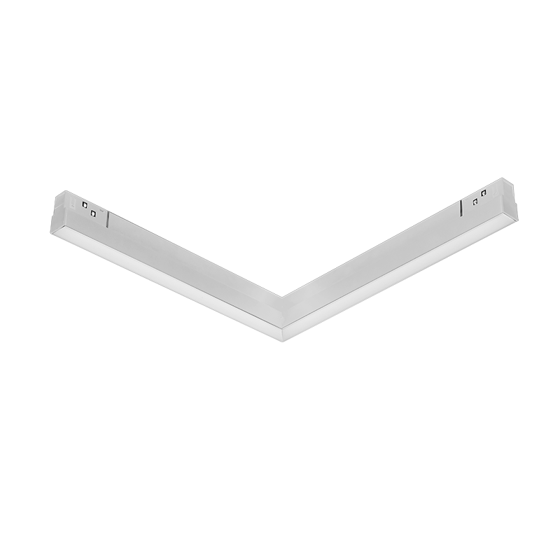 Proiector liniar 90° corner magnetic alb mat 48V Dc 20W 3000K 1600Lm 110° Osram Ra90 L322*307Mm [1]
