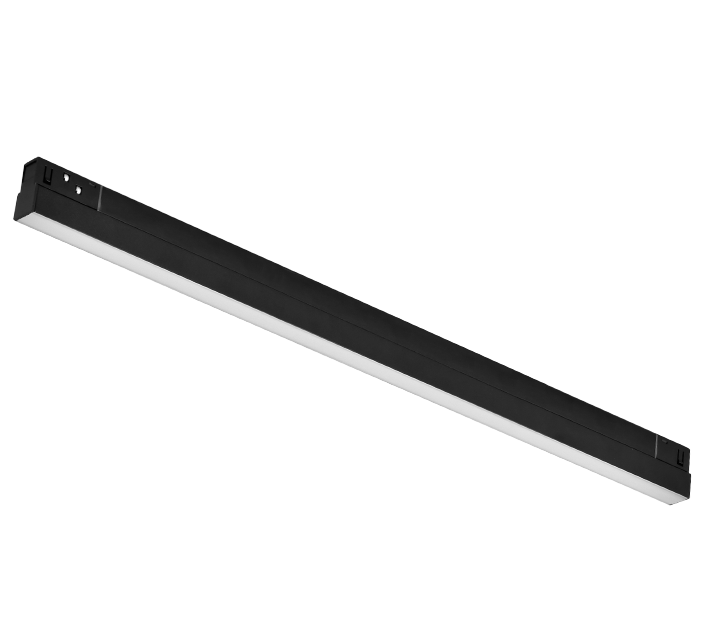 Proiector liniar magnetic negru mat 48V Dc 20W 4000K 1750Lm 110° osram Ra90 L600mm [4]