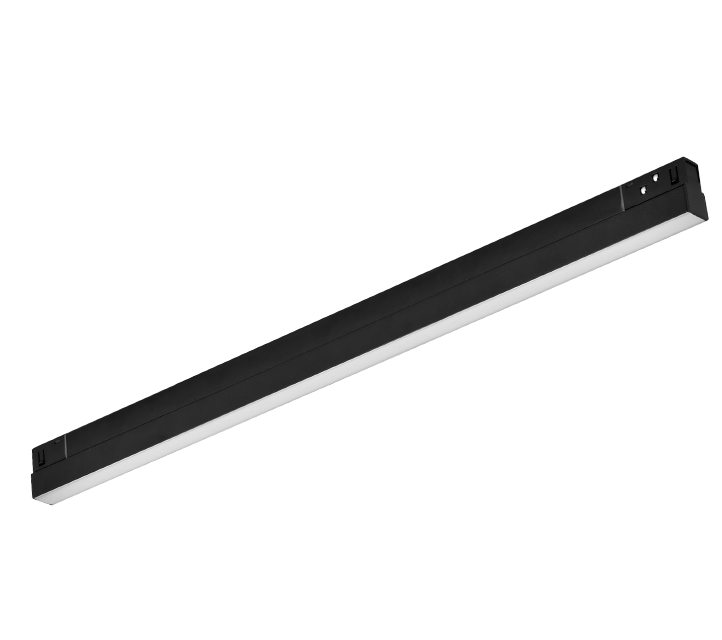 Proiector liniar magnetic negru mat 48V Dc 20W 4000K 1750Lm 110° osram Ra90 L600mm [3]