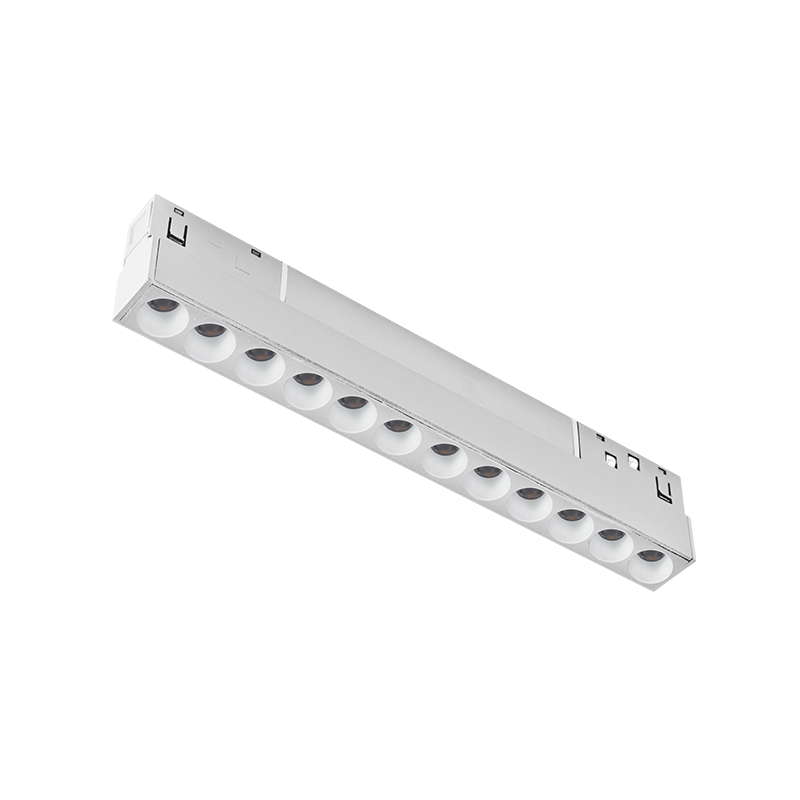 Proiector liniar magnetic alb mat 48V Dc 12W 4000K 1080Lm 36° osram Ra90 L220mm [1]