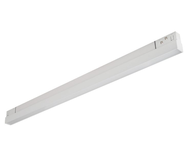 Proiector liniar magnetic alb mat 48V Dc 20W 3000K 1600Lm 110° osram Ra90 L600mm [2]
