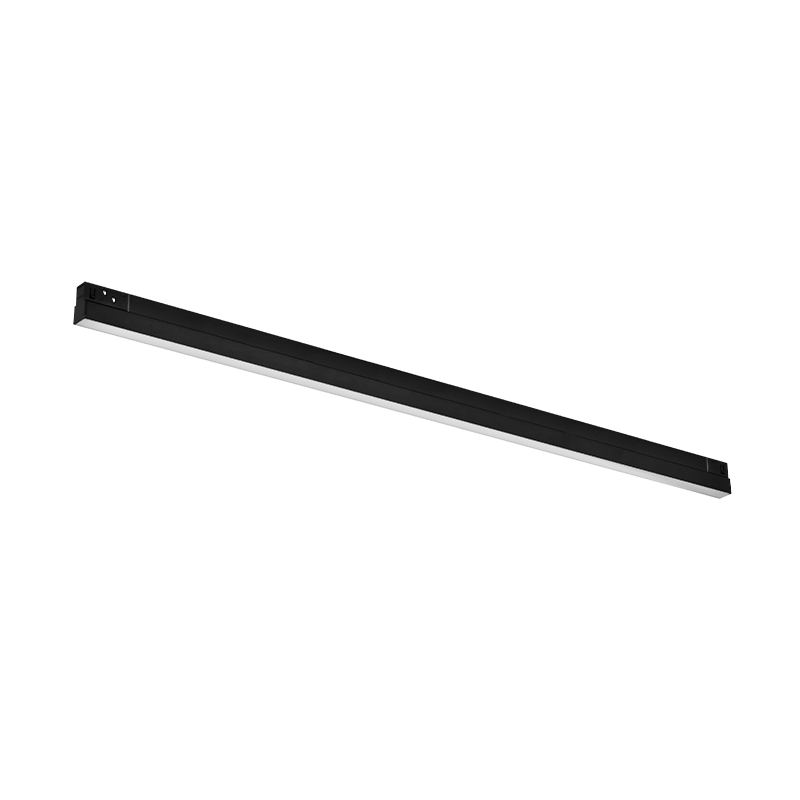 Proiector liniar magnetic negru Mat 48V Dc 30W 3000K 2400Lm 110° osram Ra90 L900mm [2]