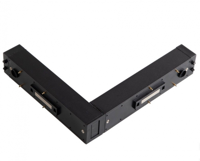 Conector electric perete-tavan C-Track ∙ Negru [2]