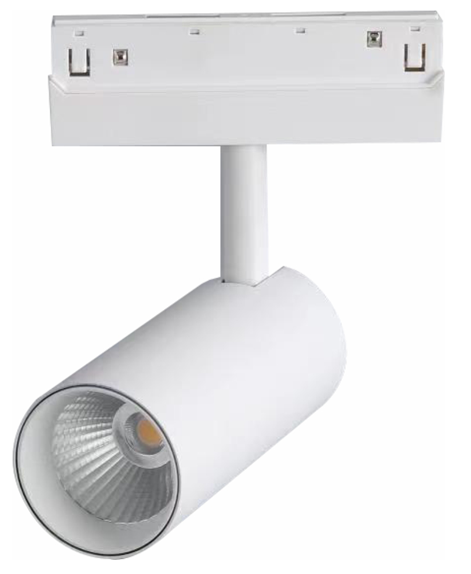 Spot led magnetic alb mat 48V Dc 12W 3000K 750Lm 36° osram Ra90 Φ50*110mm [2]