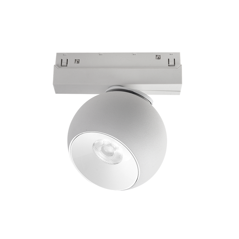 Spot led magnetic alb mat 48V Dc 12W 4000K 1050Lm 36° osram Ra90 Φ100*134mm [1]