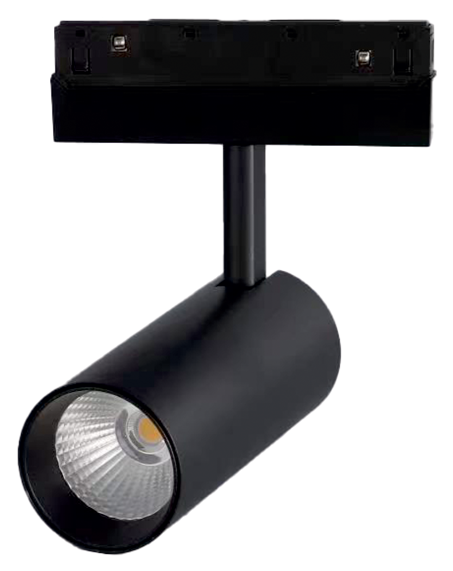 Spot led magnetic negru mat 48V Dc 7W 3000K 550Lm 36° osram Ra90 Φ50*90mm [2]