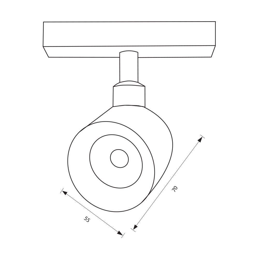 Spot LED magnetic WENDY LED ∙ 10W ∙ Negru ∙ 4000K [2]