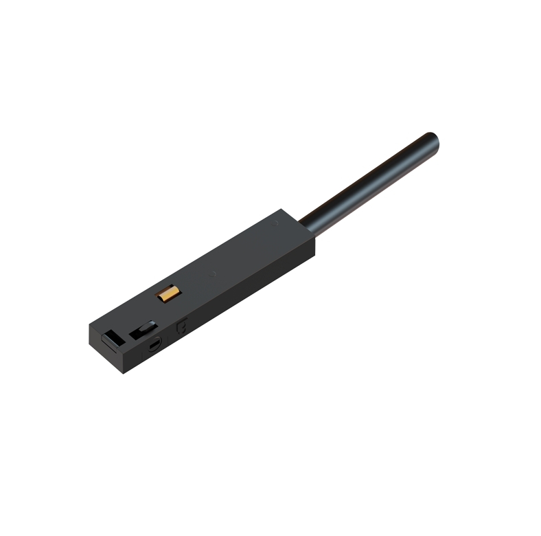 Alimentator electric negru pentru mini sina magnetica 24V DC cu sarma DE 0,5M [1]