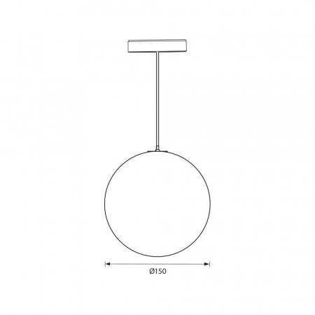 Corp de iluminat magnetic LED EARTH LED ∙ 6W ∙ Negru ∙ 3000K [1]
