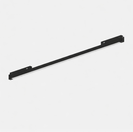 Proiectoare pe sina magnetica SLIM 24V - Corp liniar Magnetic Negru 24V DC 9W 4000K 352LM 120° RA90 L316MM