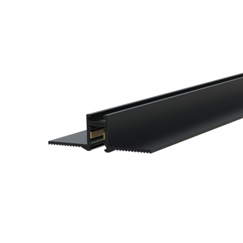 Proiectoare pe sina magnetica SLIM 24V - Mini sina magnetica trimless 24V DC 1M negru mat