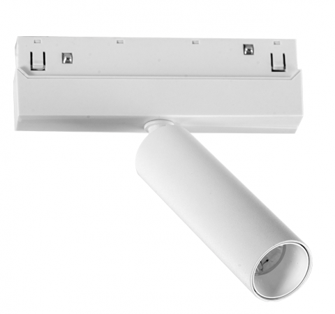 Mini spot led magnetic alb mat 48V Dc 8W 3000K 800Lm 24° osram Ra90 Φ30*110mm [1]