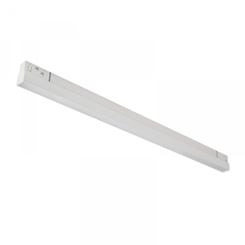 Proiectoare pe sina magnetica 48V - Proiector liniar magnetic alb mat 48V Dc 20W 4000K 1750Lm 110° osram Ra90 L600mm