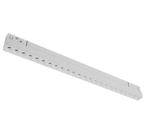 Proiector liniar magnetic alb mat 48V Dc 24W 4000K 2200Lm 36° osram Ra90 L436Mm [1]