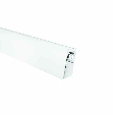 Proiectoare pe sina magnetica 48V - Sina magnetica alb mat aplicat 3M