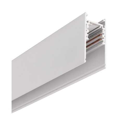 Proiectoare pe sina magnetica 48V - Sina magnetica alb mat aplicat 1M