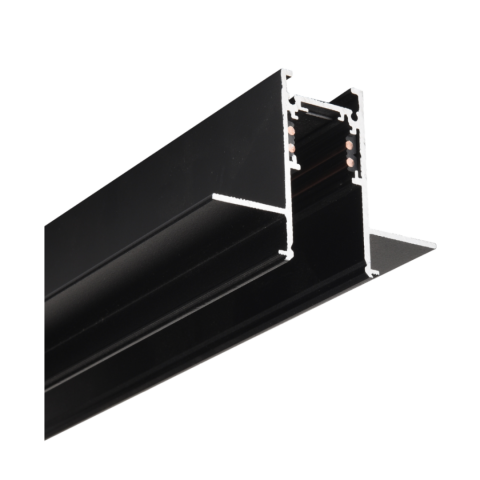 Sina magnetica led - Sina magnetica negru mat incastrat 3M