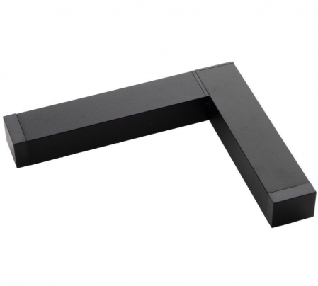 Conectori alimentare led - Conector electric 90° S-Track ∙ Negru