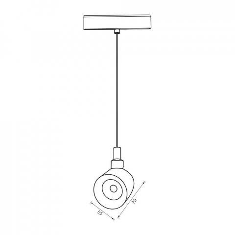 Spot LED magnetic SUPRIMA LED ∙ 10W ∙ Negru ∙ 4000K [1]