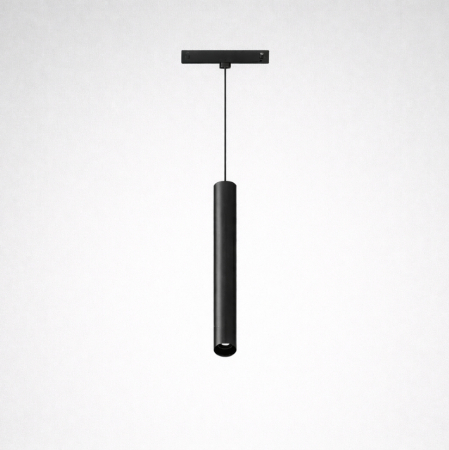 Proiectoare pe sina magnetica SLIM 24V - Spot led suspendat magnetic Negru 24V DC 6W 3000K 374LM 24° RA90 Ø30*L300