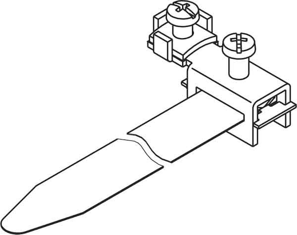 Bandă de împământare 8-48mm lungime: 209mm 1/8-1 1/2" [3]