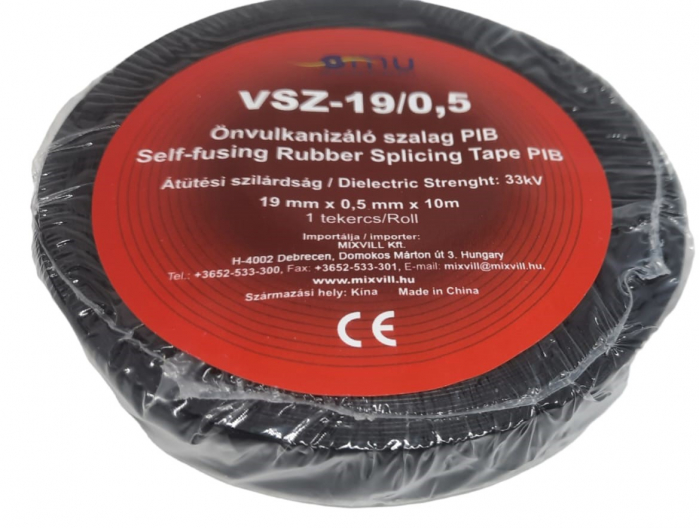 Banda izolatoare 3m x 50mm din cauciuc PIB poliizobutena auto-vulcanizanta [7]