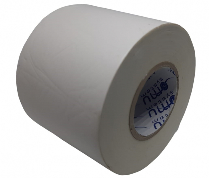 Banda izolatoarea lata alba PVC ignifug 20m x 50mm [2]