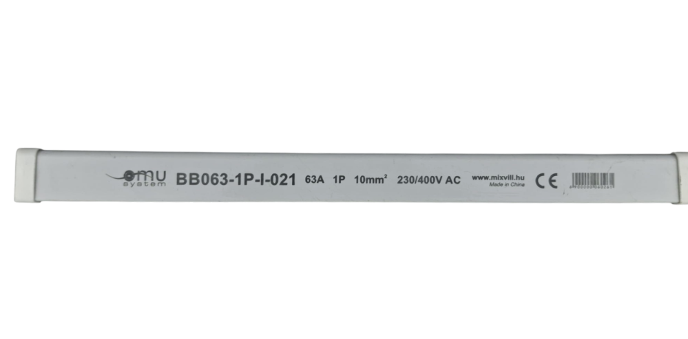 Bara Pieptene busbar OMU SYSTEM 1 pol 63A izolata 210mm 10mm² tip pini , 12 module pentru conexiuni electrice 230/400V AC [5]