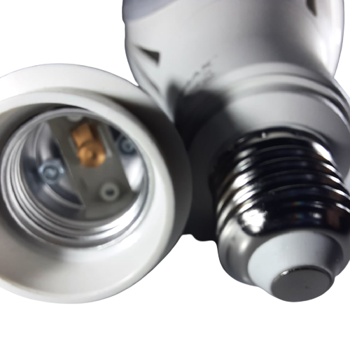 Bec LED de mare putere 40W E27 5200lm 4000K uz industrial cu adaptor E40/E27 [5]