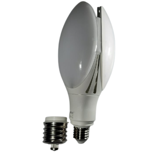 Bec LED de mare putere 40W E27 5200lm 4000K uz industrial cu adaptor E40/E27 [3]