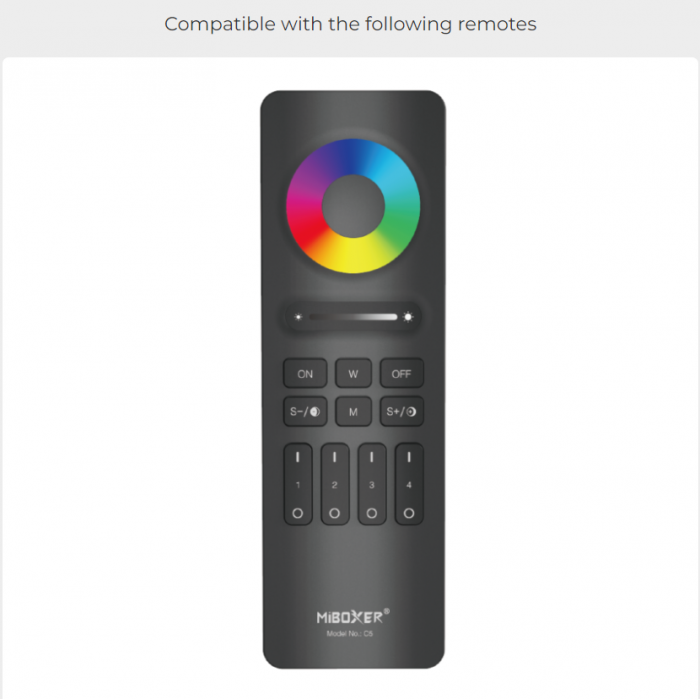 Bec Miboxer Mi-Light E27 9W RGB+CCT 107lm/W 960lm 137x74mm 16 milioane de culori, temperatura de culoare reglabila, intensitatea luminii ajustabila, control pana la 30 de metri 2.4 GHz [7]