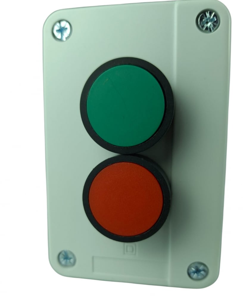 Buton de comanda verde si rosu START - STOP NO + NC 6A 230V IP65 [4]