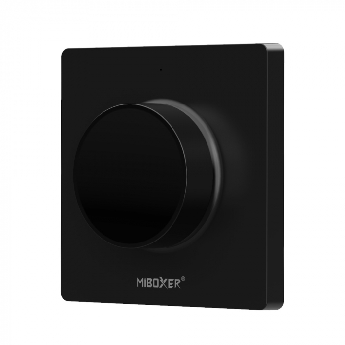 Buton Mi-Light MiBoxer și panou de comutare rotativ Telecomandă LED neagră K1 wireless maxim 30m [1]