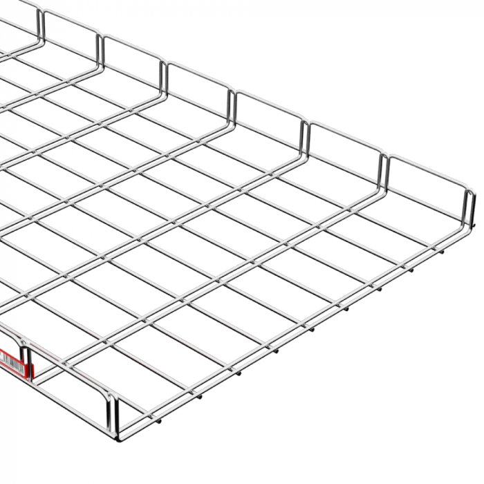 Canal cablu metalic 500x50mm din sarma mesh galvanizat lungime 2 metri jgheab pentru trasee electrice [2]