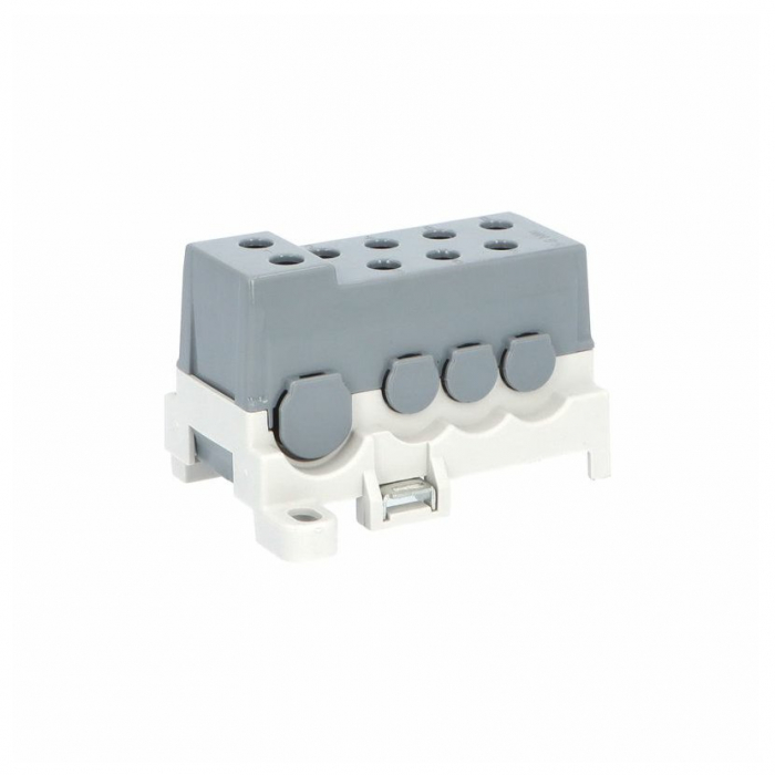 Clema de distributie 250A 1 x 10-95 mm² si 7 x 2,5-50mm² montare sina sau surub [2]