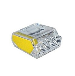 Set 100 buc clema legatura 4 fire conectare rapida 1-2.5mm2 24A [2]
