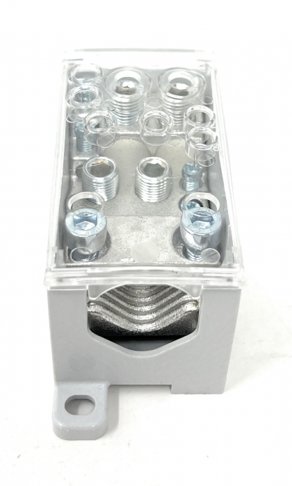 Clema pe sina bloc distribuție PVB 500-4/4 500A 1x150-240mm² + 4x10-70mm² + 4x2,5-16mm² 1000V AC / DC [1]