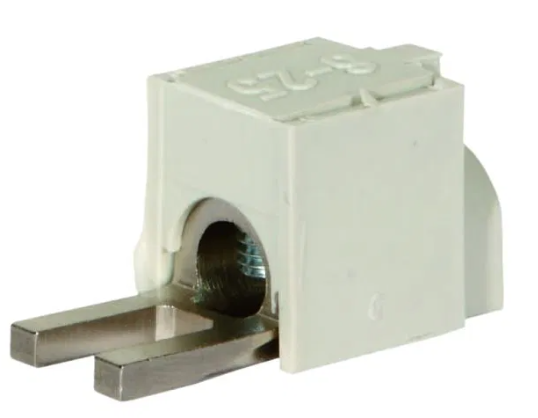 Clema terminala de conexiune cu prindere tip furca 6 -25mm² 63A cu capac pentru protectie la atingere directa [2]