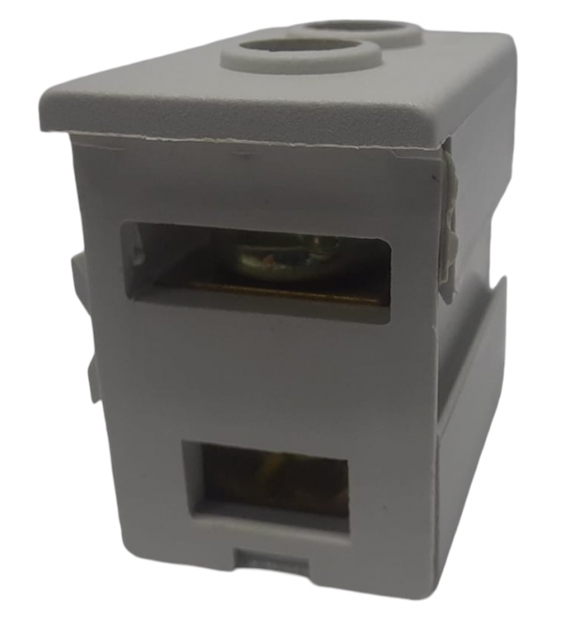 Clema terminala de conexiune pentru busbar pieptene furca sau pin maxim 35mm² cu protectie la atingere directa [3]