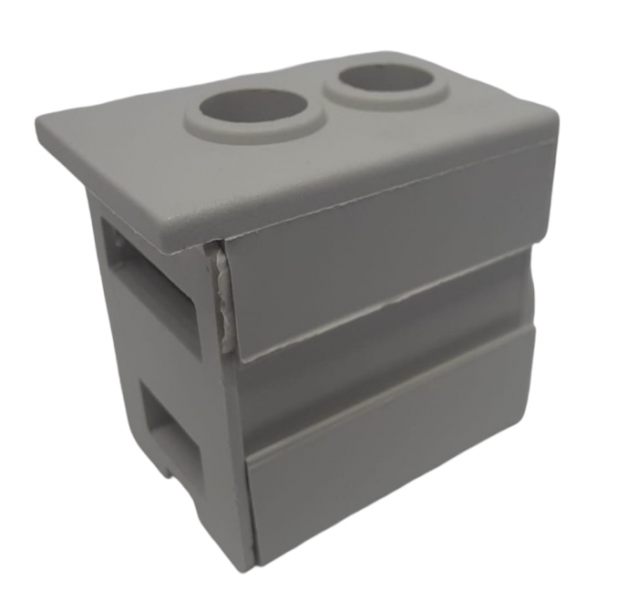 Clema terminala de conexiune pentru busbar pieptene furca sau pin maxim 35mm² cu protectie la atingere directa [2]