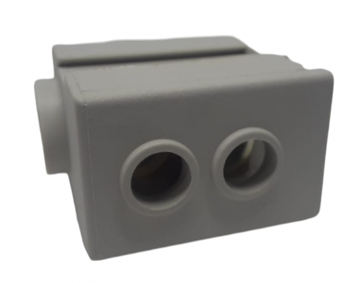 Clema terminala de conexiune pentru busbar pieptene furca sau pin maxim 35mm² cu protectie la atingere directa [6]