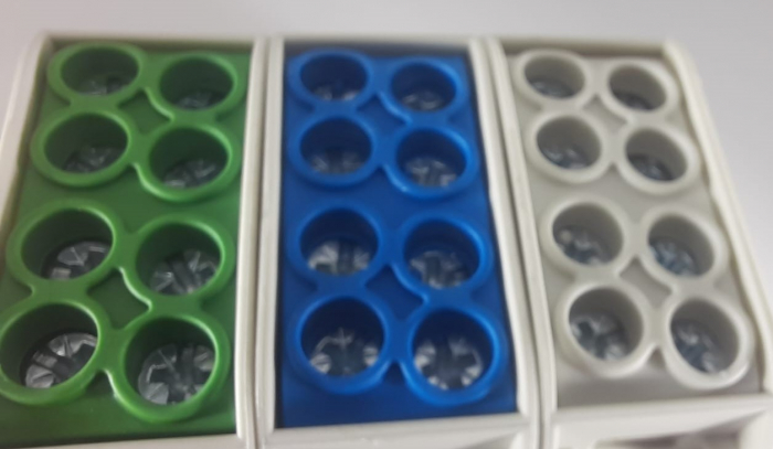 Cleme de distributie derivatie pentru conexiuni monofazice 25mm²/16mm² Cu-Al montaj pe sina DIN 152A [6]