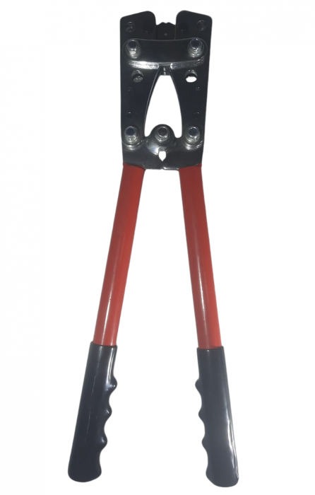 Cleste manual pentru sertizare papuci electrici 6-50mm² 390mm bacuri reglabile [2]