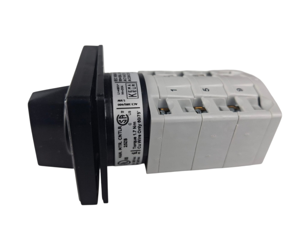 Comutator cu came cu poziţii multiple 0-1-2-3-4-5-6 , 7 pozitii 20A 3 poli, montaj incastrat  IP40 [6]