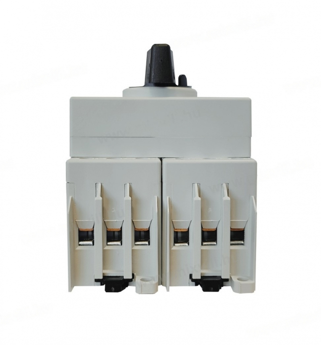 Comutator sursa 3x63A 3 poli 63A 1-0-2 rotativ modular  montare pe sina [4]