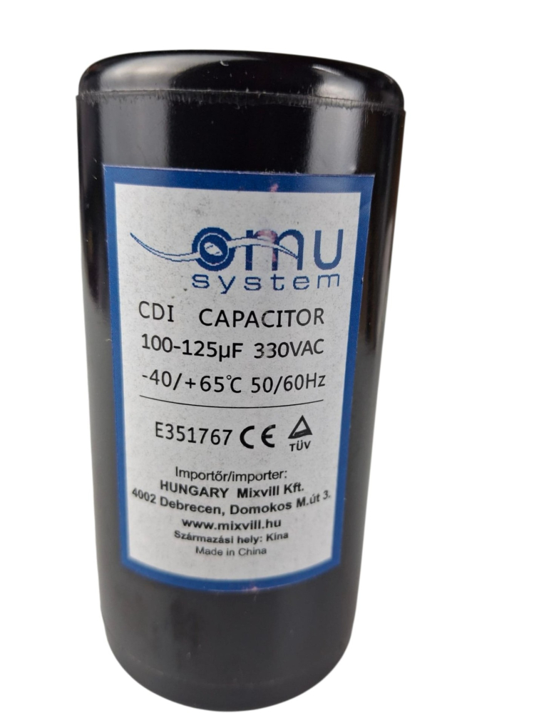 Condensator de pornire 100-125μF 330V 50/60Hz [1]