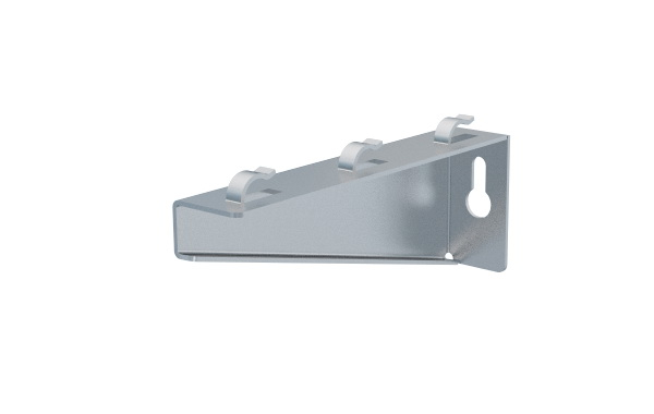 Consola 135x50mm electro-galvanizata suport pentru prindere canal cablu din sarma mesh 100mm sau 50mm [1]